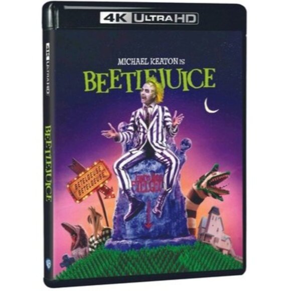 Beetlejuice 4K UHD Blu-ray  NEW - Picture 2 of 3